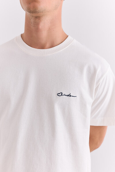 FotoCamiseta Broderie Off-White