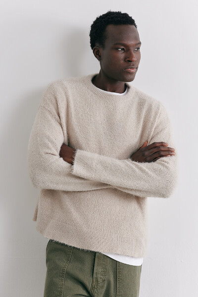 FotoTricot Boxy Sand Brushed x SIPSIP
