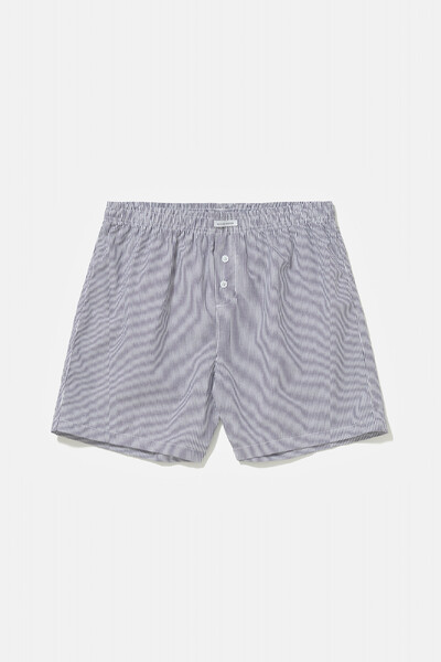 Foto Shorts Boxer Stripes Deep Blue