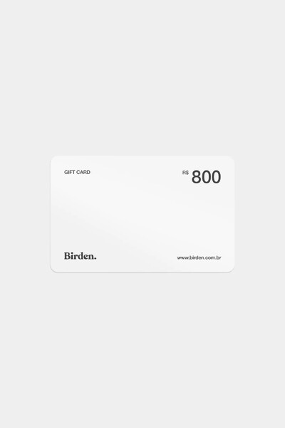 Foto Gift Card R$800