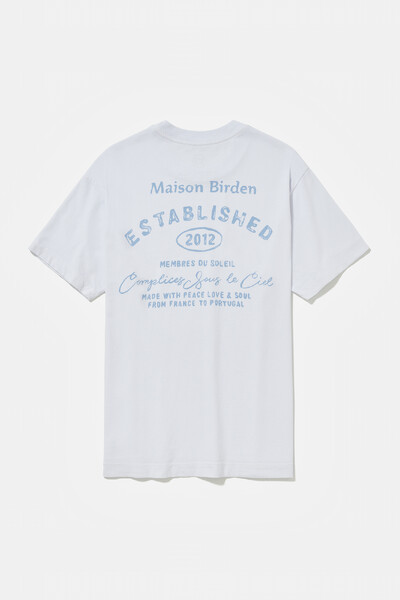 Foto Camiseta Maison Birden White