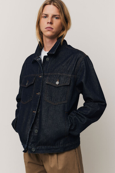 FotoJaqueta Jeans Trucker Midnight
