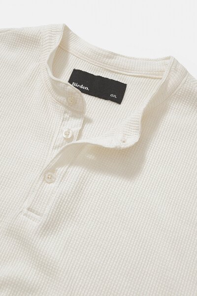 FotoCamiseta Henley Manga Longa Off x Muli