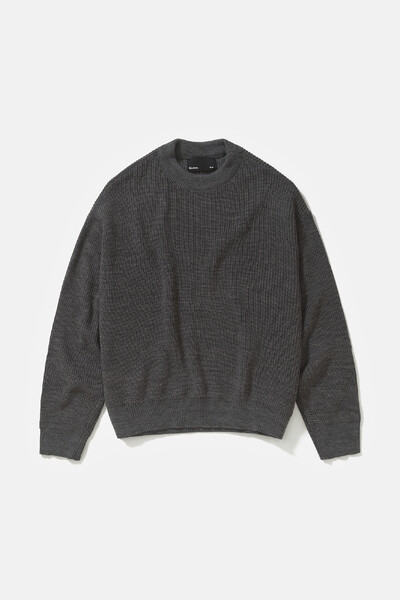 Foto Tricot Boxy Grey Melange