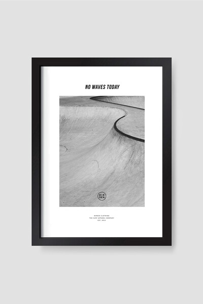 Foto Quadro No Waves Today