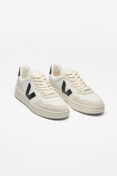 Foto V-90 Leather White Black