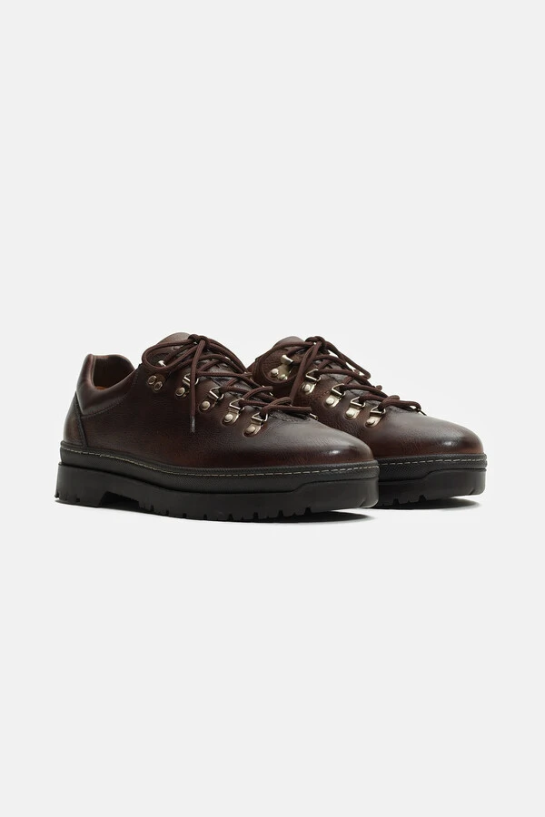 Hiking Boot Low Redwood Leather