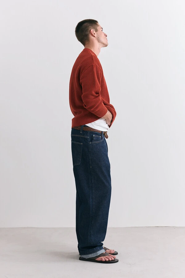Tricot Boxy Terracota