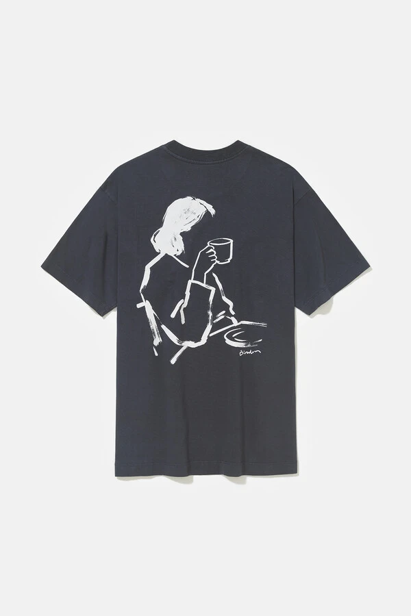 Camiseta Calm Cup Deep Blue