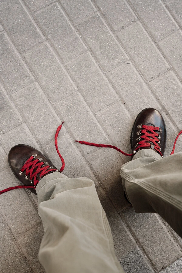 Hiking Boot Low Redwood Leather