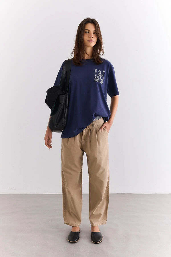 Calça Alfaiataria Classy Cotton Dune