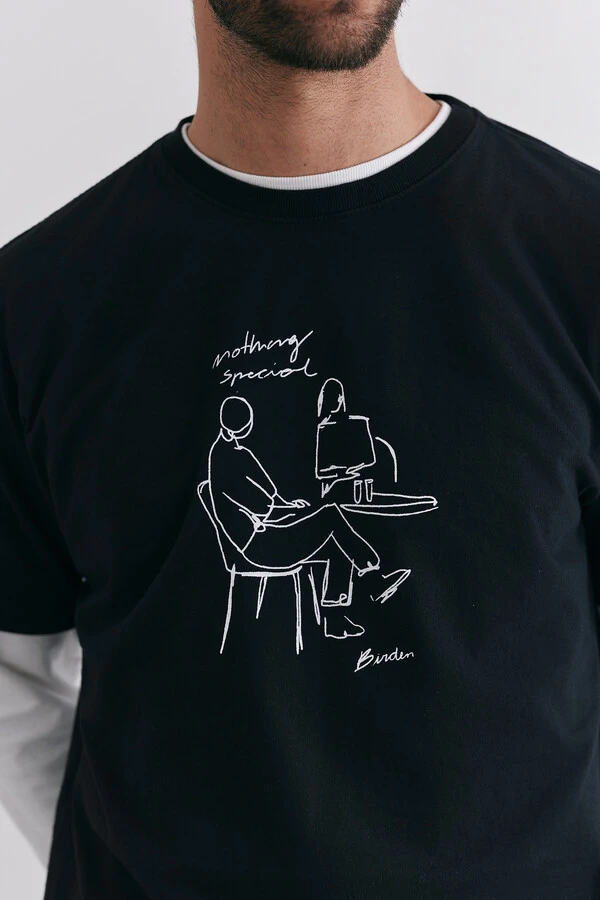 Camiseta Boxy Late Talk