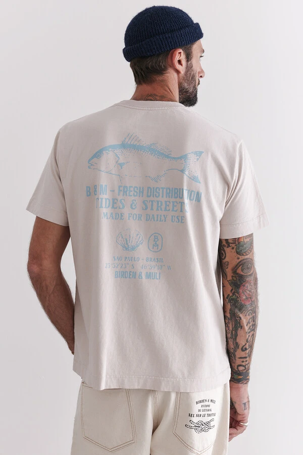 Camiseta Tides e Streets Sand x Muli