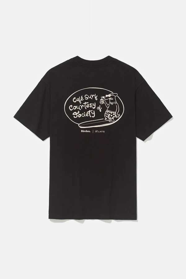 Camiseta Courtesy Black x Zé Latte Café