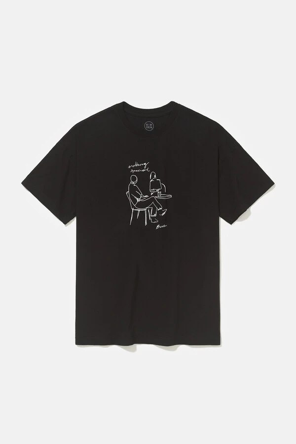 Camiseta Boxy Late Talk