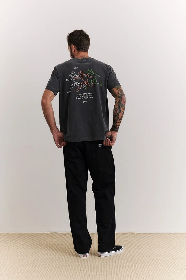 Calça Essential Stoned Black