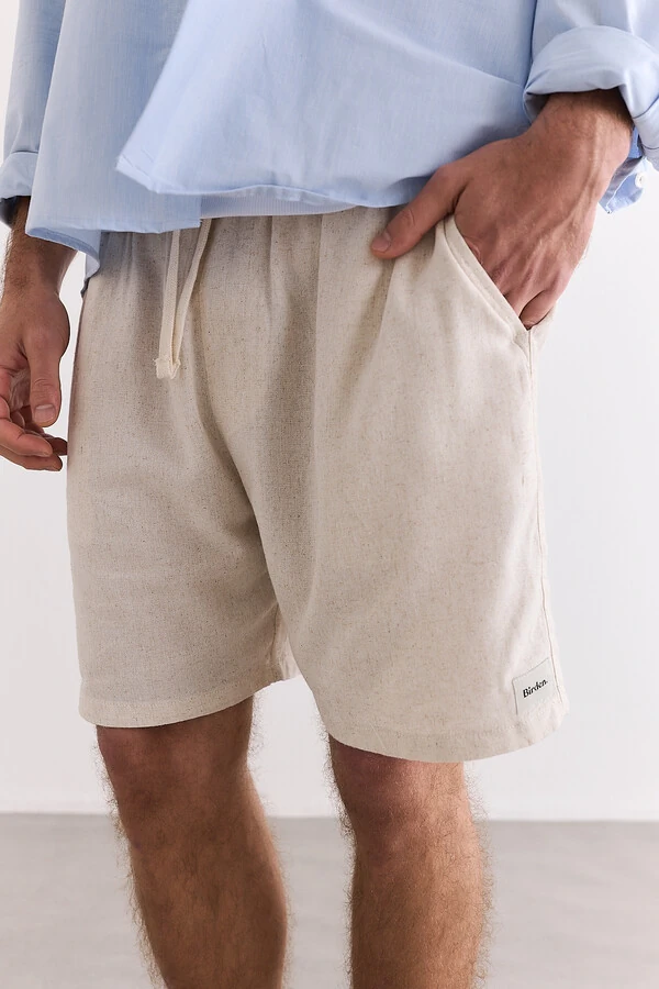 Shorts Linen Natural