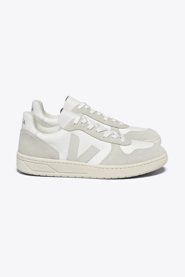 V-10 B-Mesh White Natural Pierre