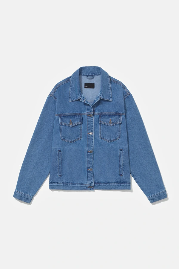 Jaqueta Jeans Trucker Sky