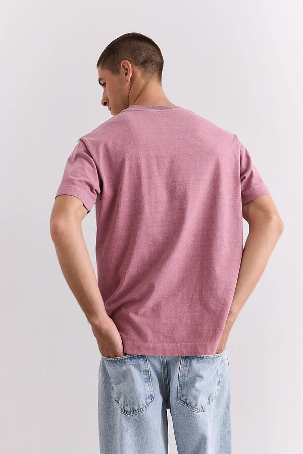 Camiseta Broderie Cerise