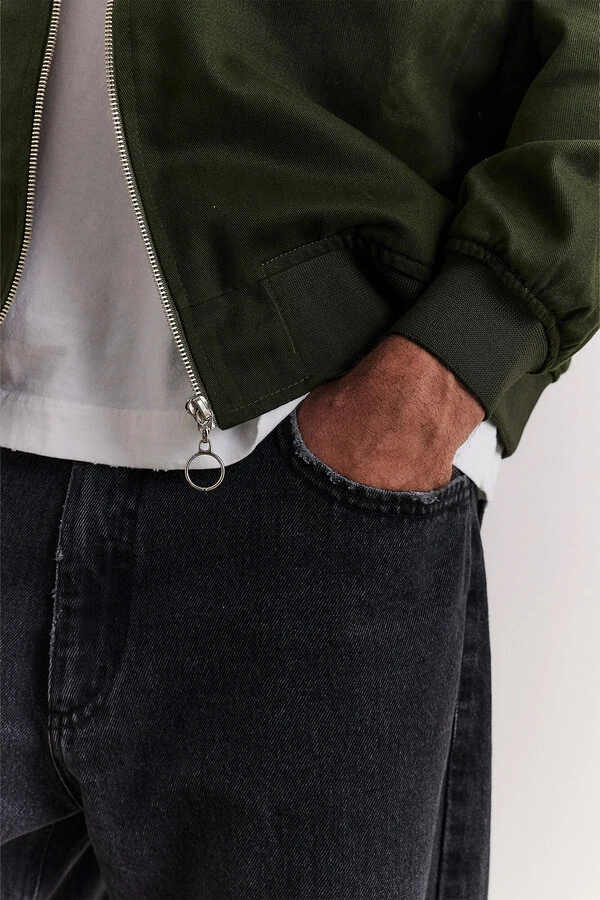 Calça Jeans Wide Stonewashed Black
