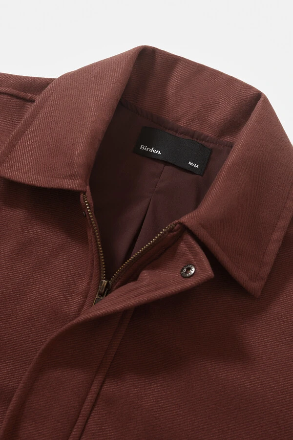 Jaqueta Harbor Wool Cognac