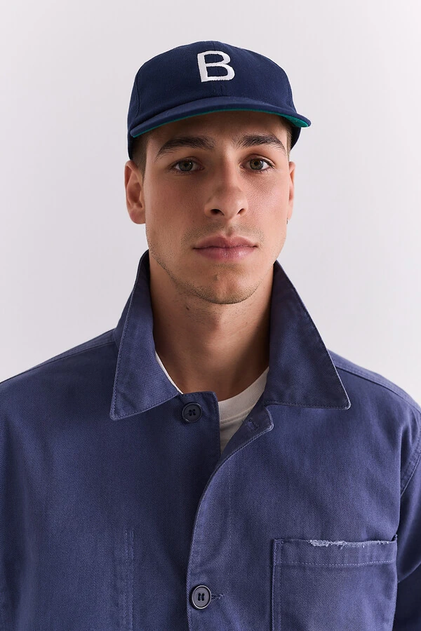 Boné Base Letter Navy