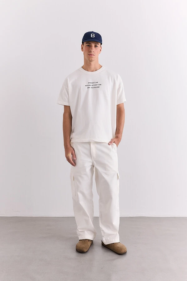 Camiseta Boxy Âme Parisienne