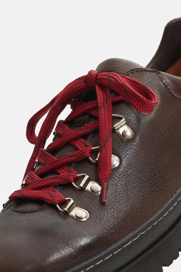 Hiking Boot Low Redwood Leather