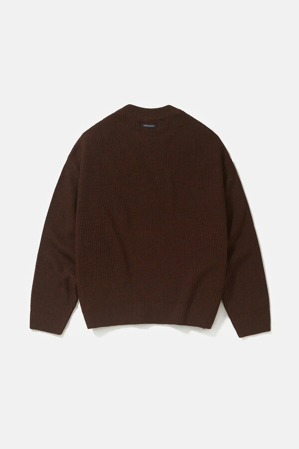 Tricot Boxy Cacau