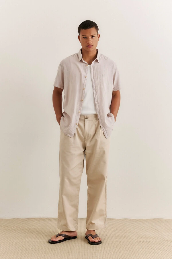Camisa Linen Natural