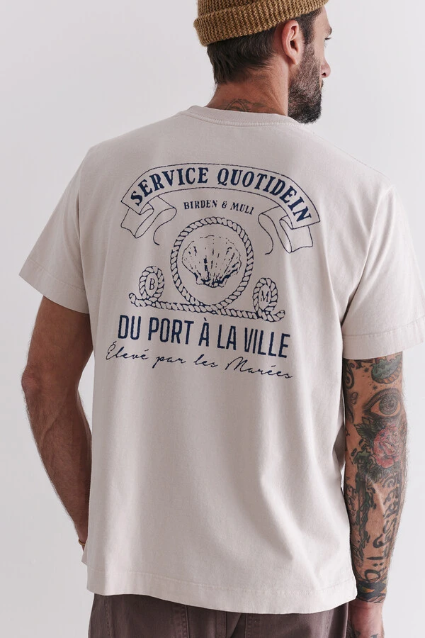 Camiseta Du Port à La Ville x Muli