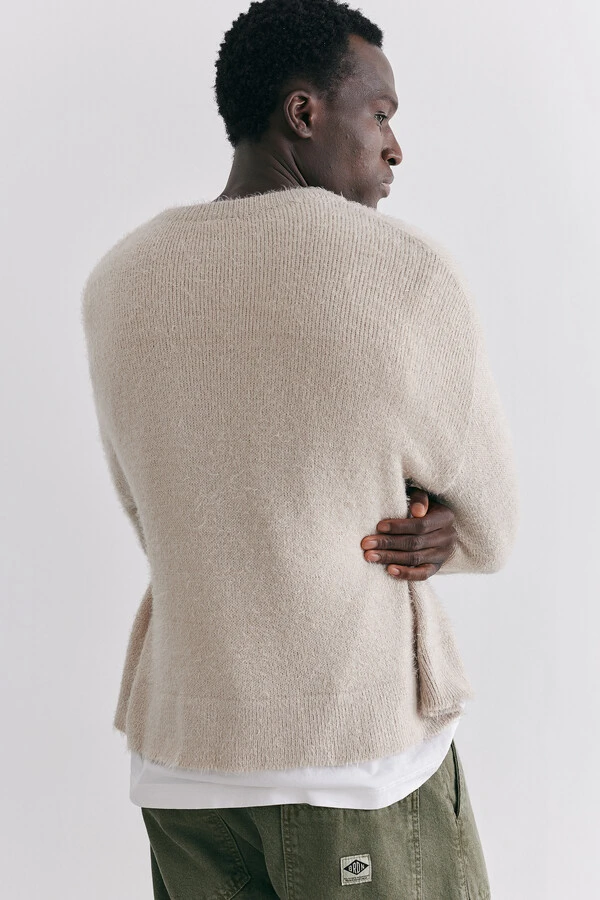 Tricot Boxy Sand Brushed x SIPSIP