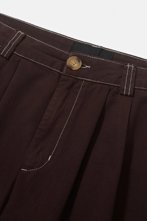 Calça Alfaiataria Classy Cotton Mocha