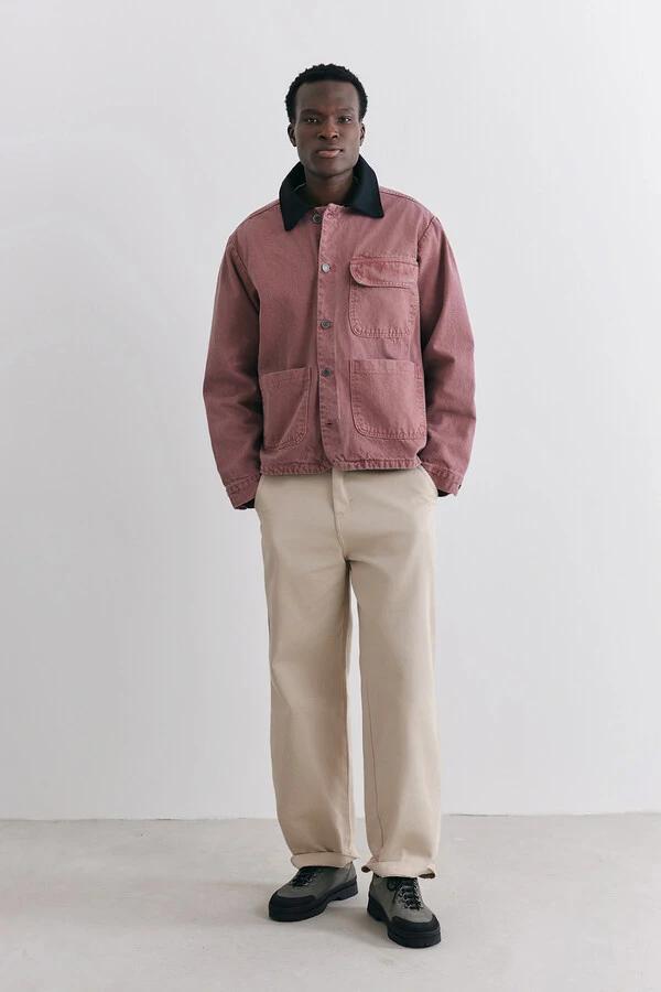 Jaqueta Worker Rosewood Washed x SIPSIP