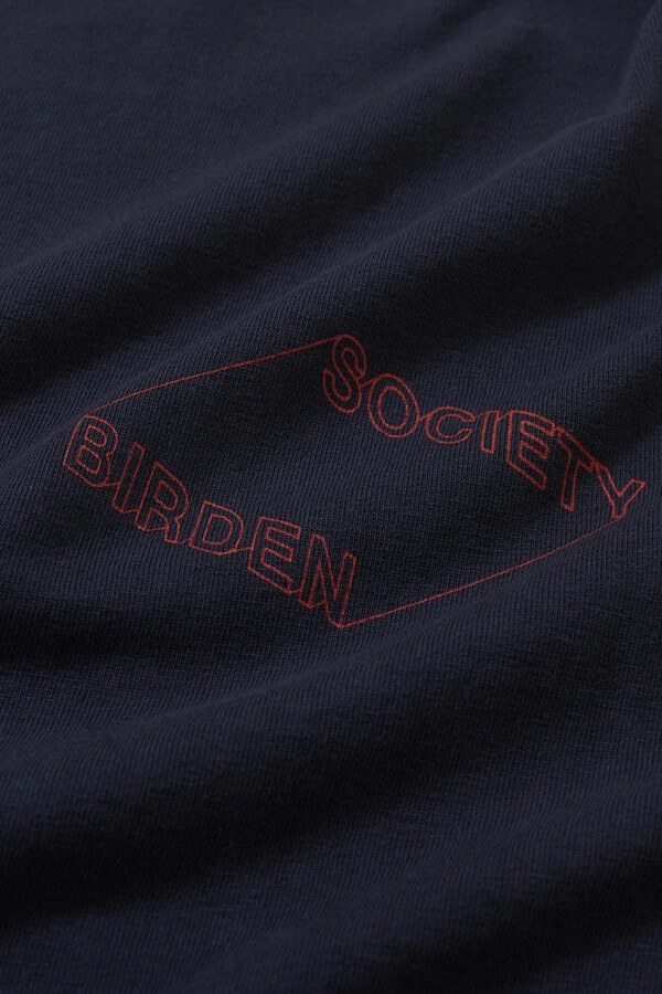 Camiseta Outline Deep Blue