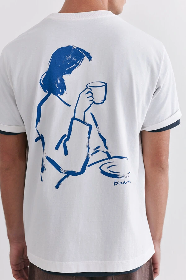 Camiseta Calm Cup Off-White