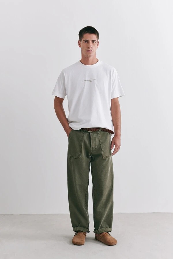 Calça Fatigue Washed Green