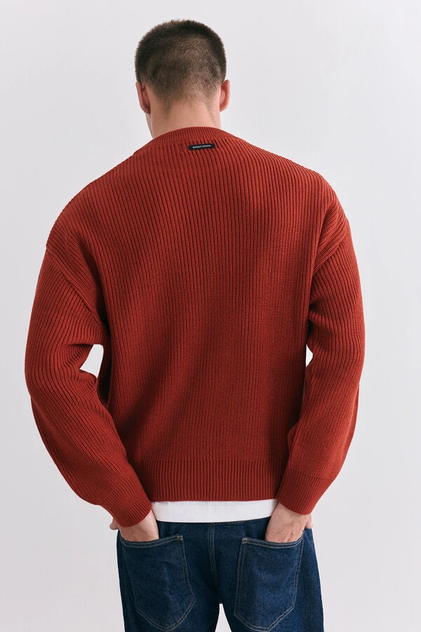 Tricot Boxy Terracota