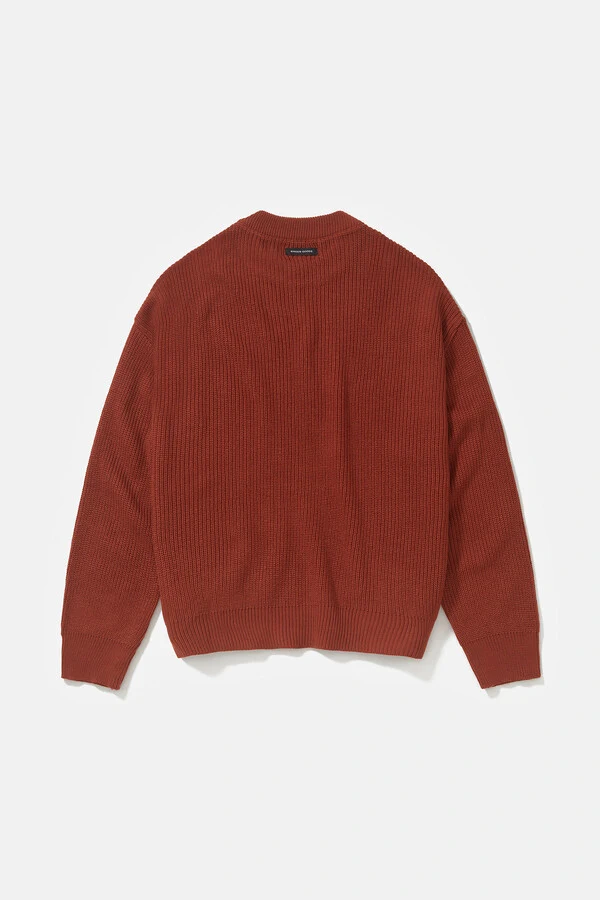 Tricot Boxy Terracota