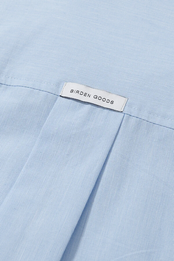 Camisa Manga Longa Oxford Ciel