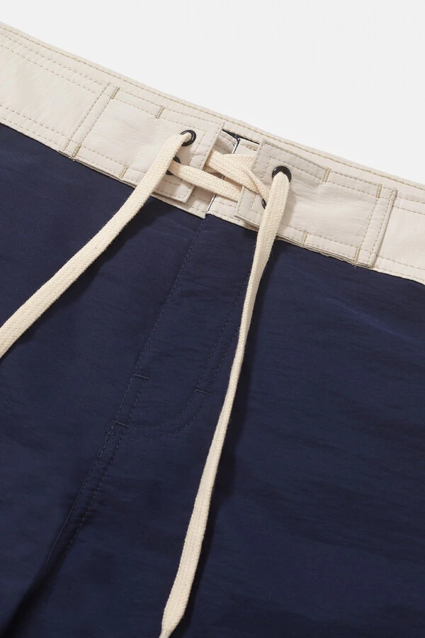 Boardshort Techno Peach Navy