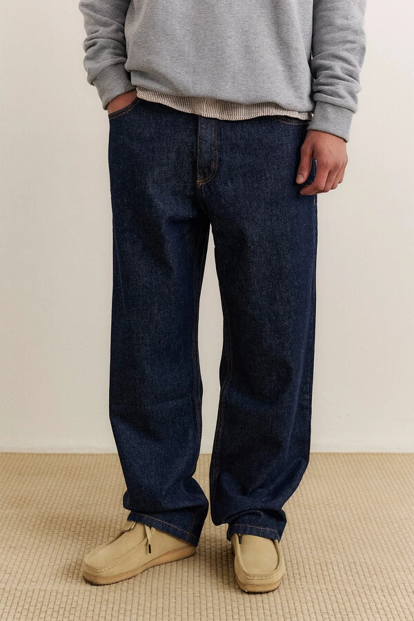 Calça Jeans Wide Midnight