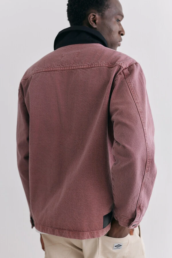 Jaqueta Worker Rosewood Washed x SIPSIP