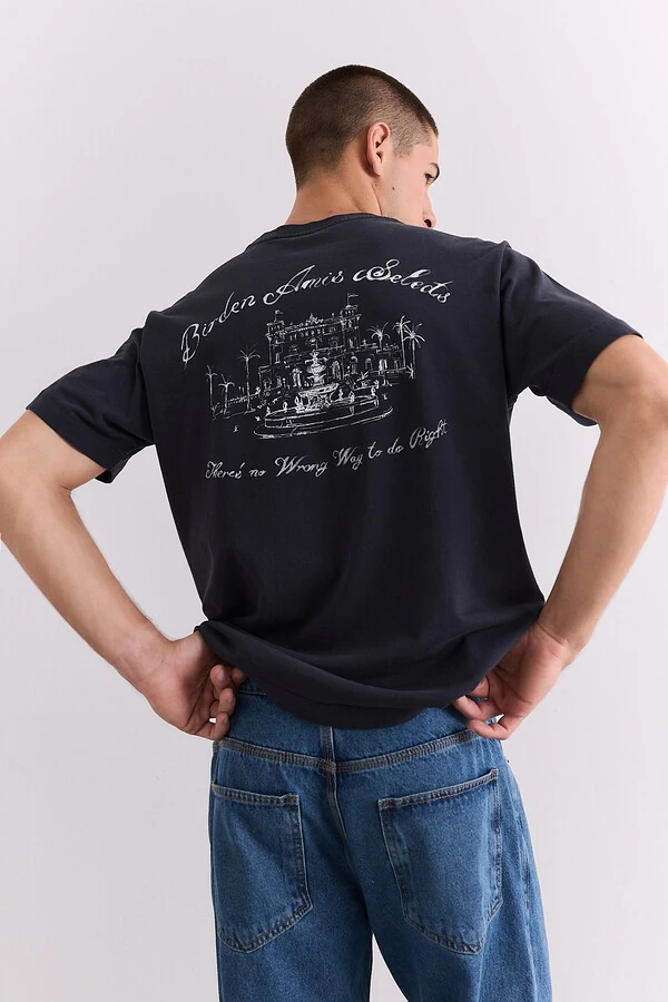 Camiseta Birden Amis Deep Blue