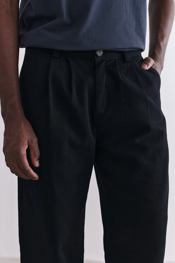 Calça Alfaiataria Classy Cotton Black