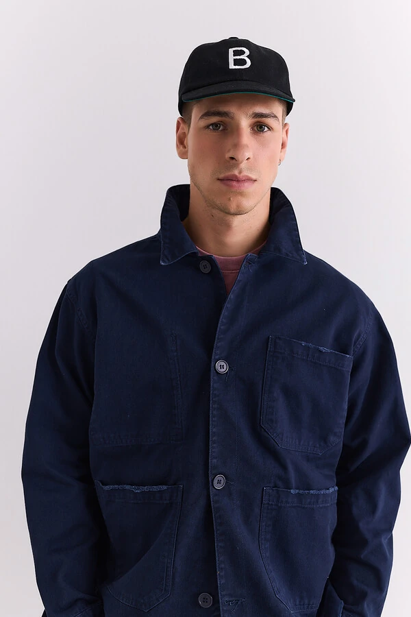 Boné Base Letter Black