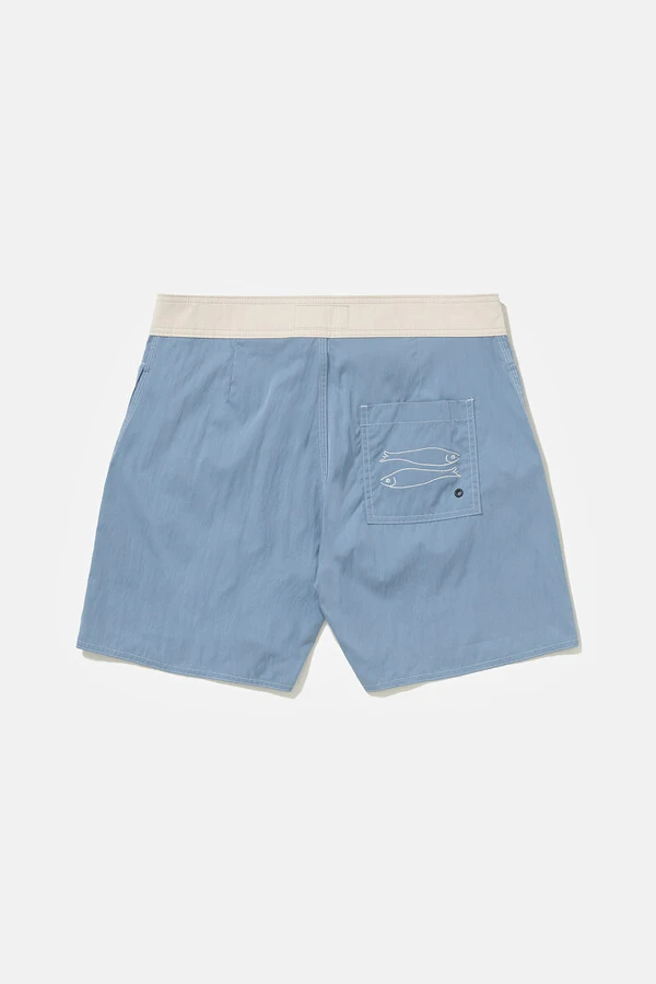 Boardshort Techno Peach Tide Fish