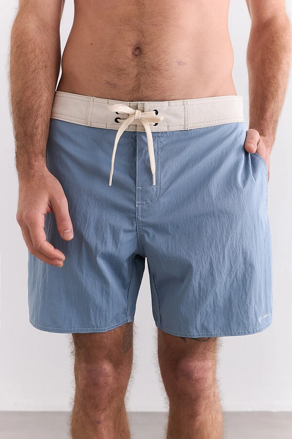 Boardshort Techno Peach Tide Fish