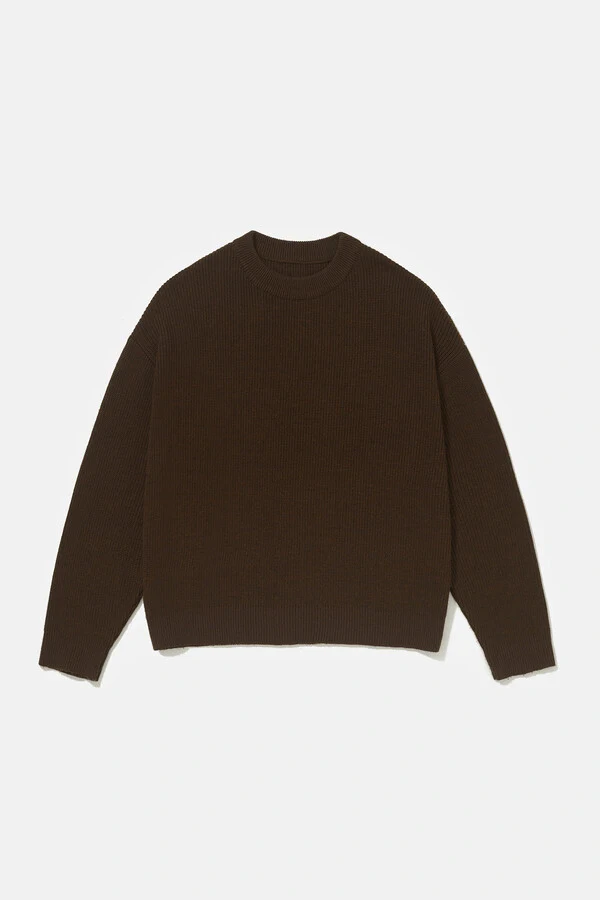 Tricot Boxy Cacau